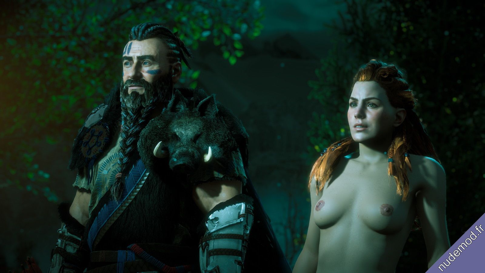 Horizon Zero Dawn - Aloy nue - Nude Mod FR